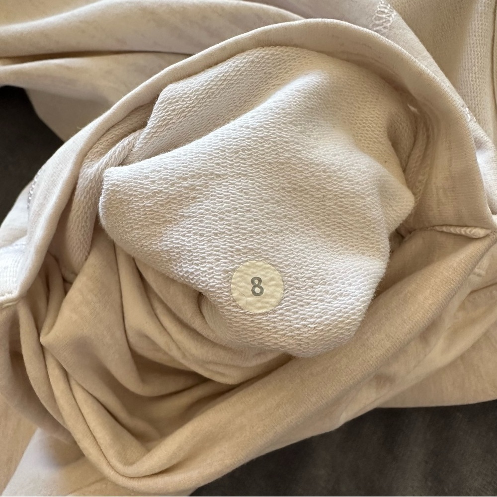 Lululemon Mudra Sweatshirt Righteous Stripe White Size 8 - Picture 13 of 14